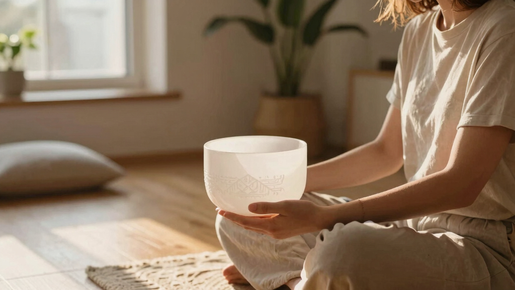 crystal singing bowls