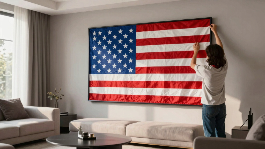 patriotic indoor wall art