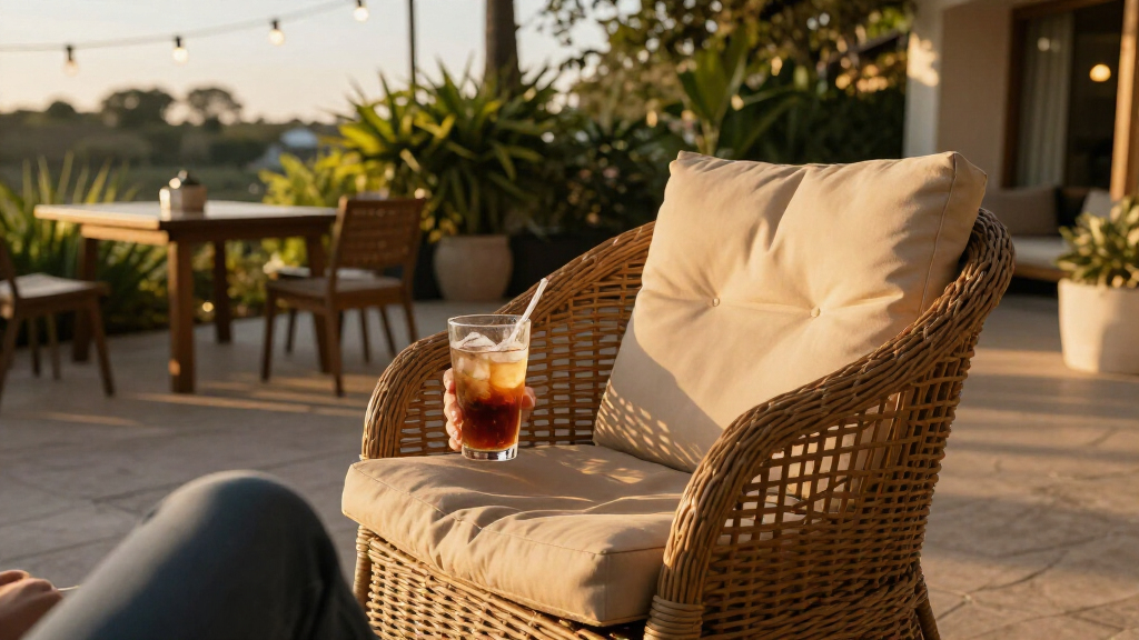 luxury patio furniture on amazon