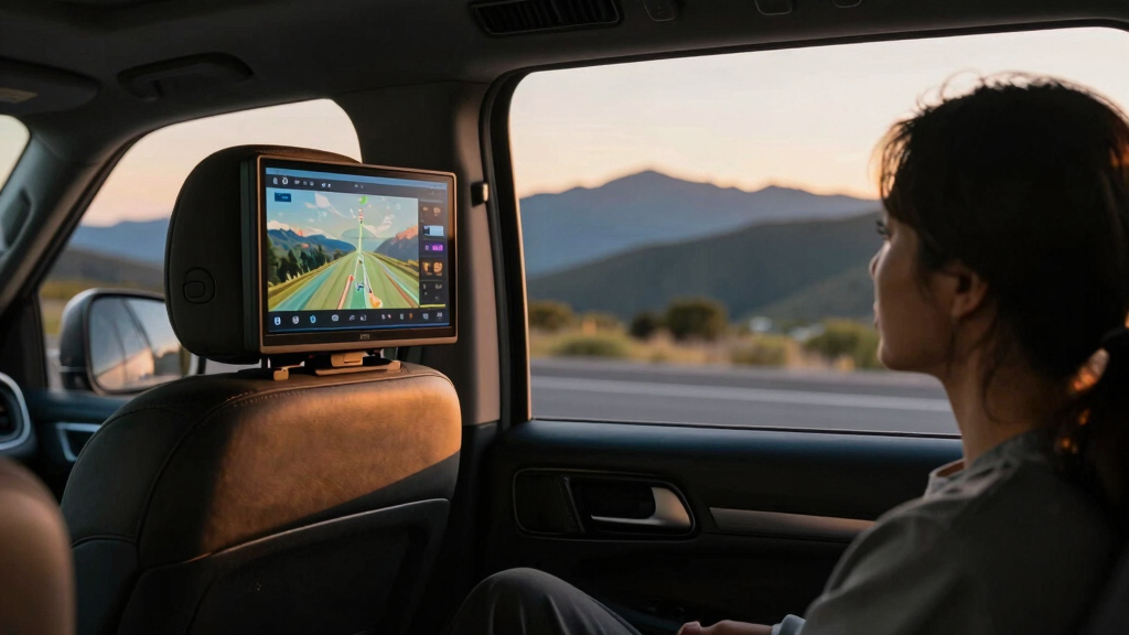 best rear seat entertainment monitor for off-grid road trips