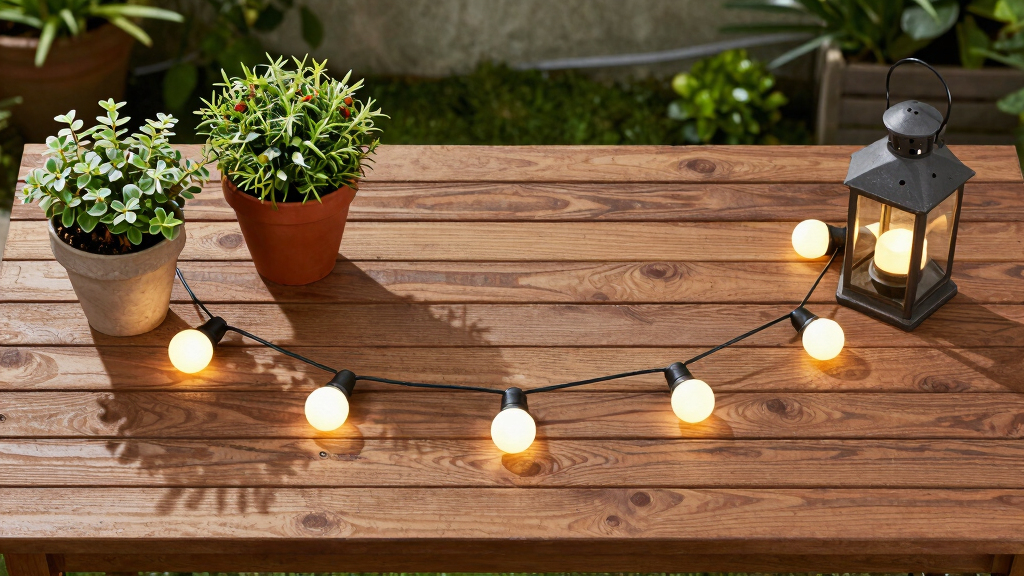 outdoor string lights