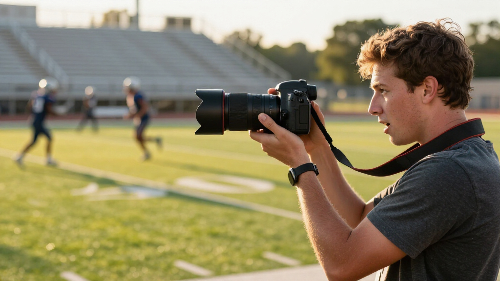 best lenses for college sports content creators