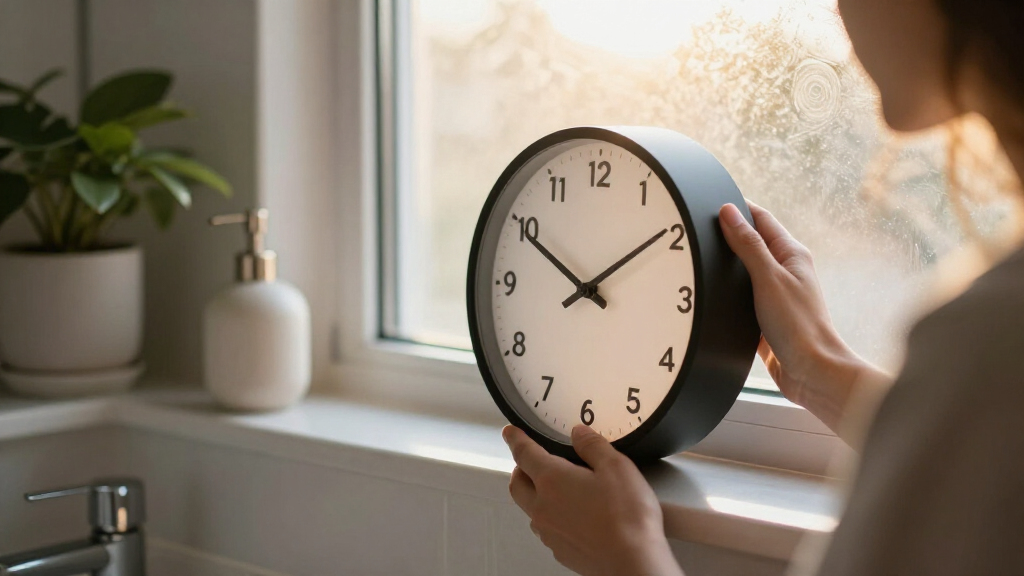 best bathroom clocks