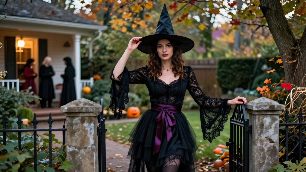 witch costume dresses for women