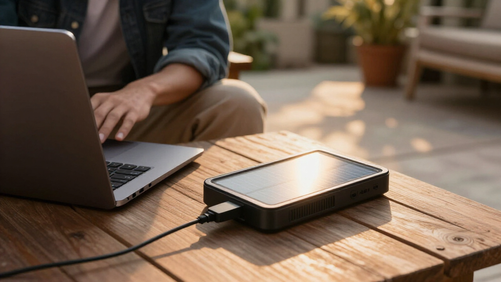solar-powered laptop chargers