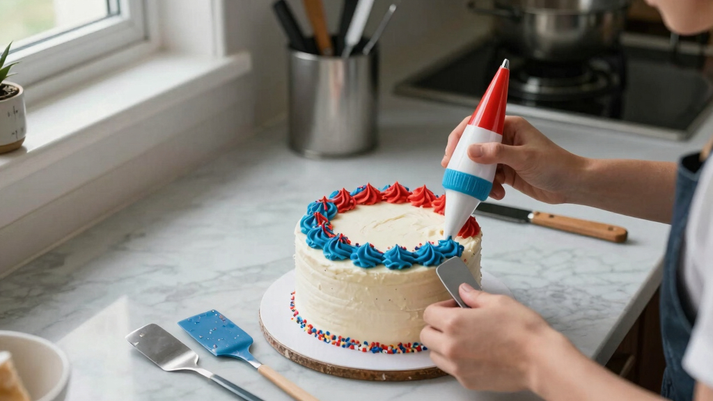 patriotic cake decorating tools