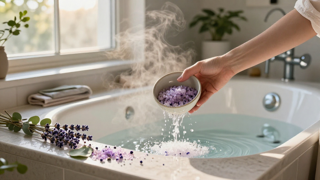 aromatherapy bath salts