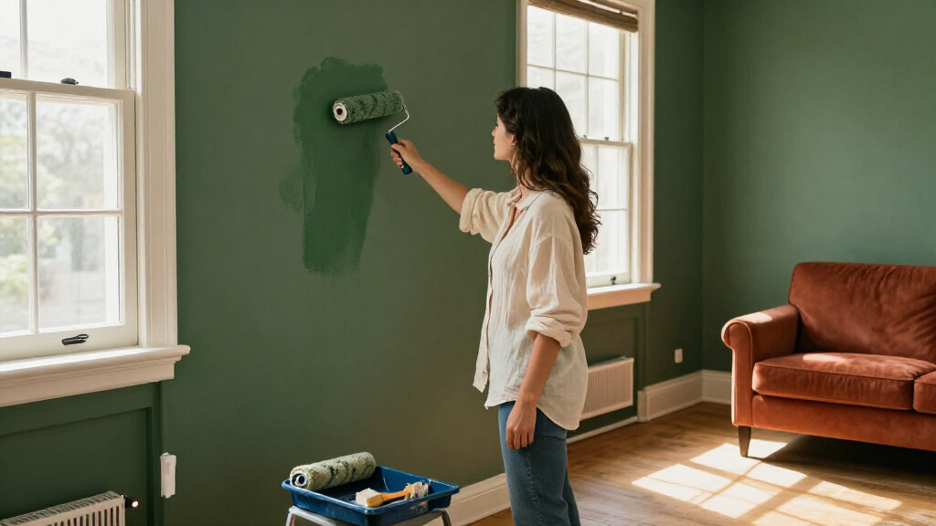 best deep green interior paints