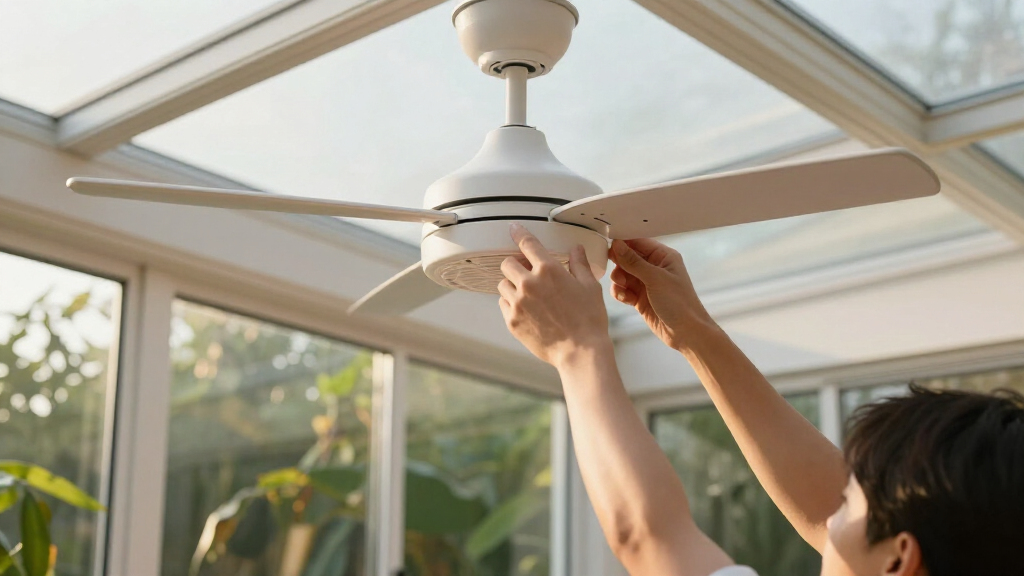 ceiling fans for conservatories
