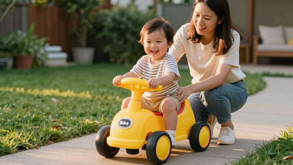 24v ride on buggy for kids with soft start