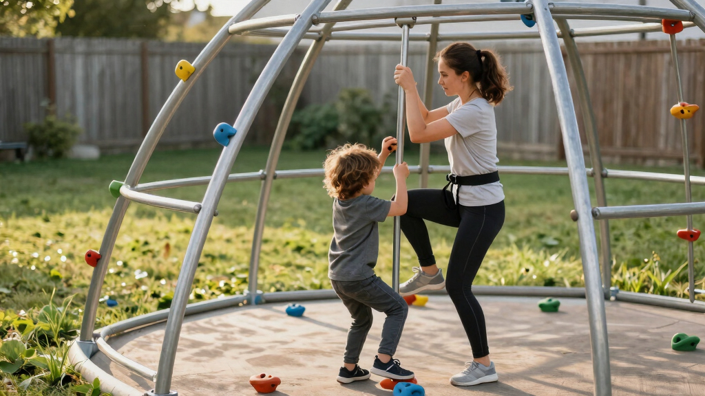 best backyard climbing dome