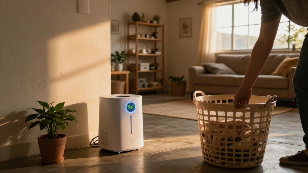 smart dehumidifiers for basements