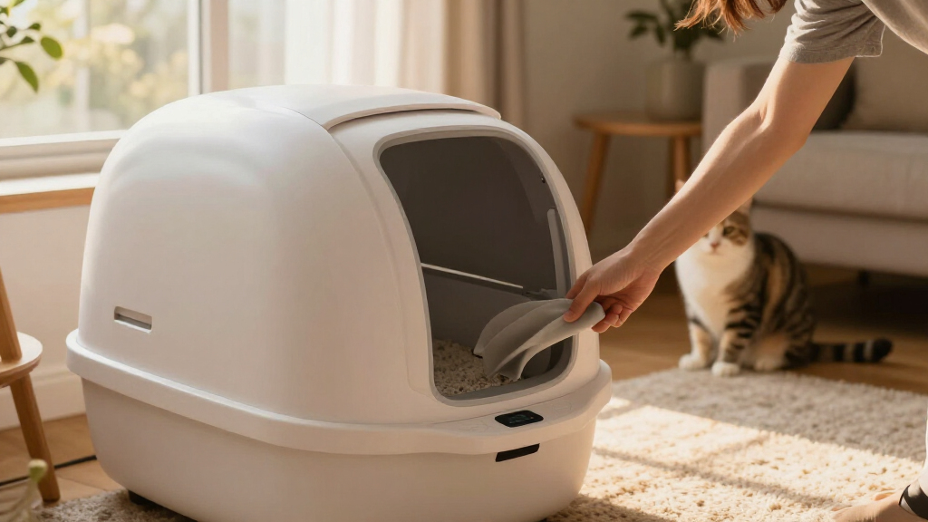 automatic cat litter boxes