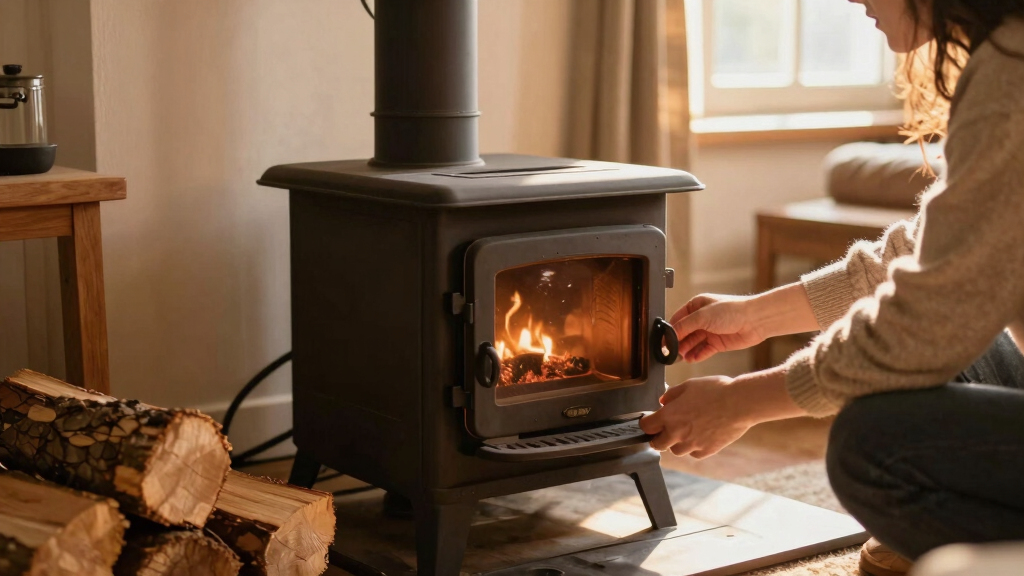 best small wood stove for 1000 sq ft