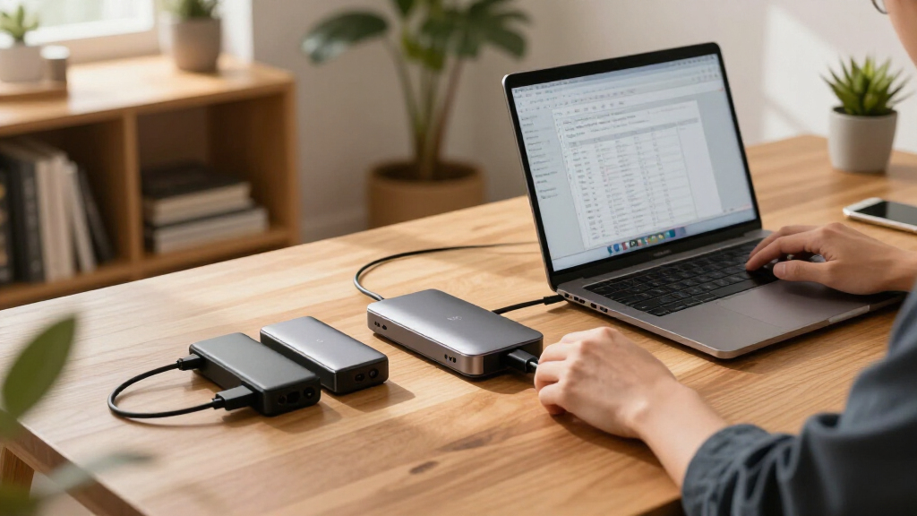 best docking station for spreadsheets and external drives