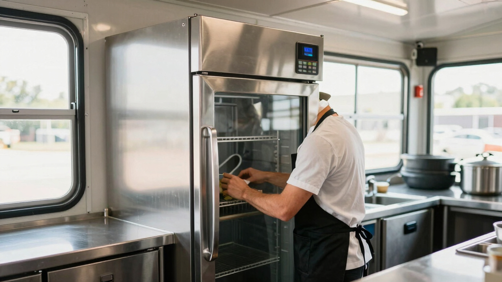 best stainless steel commercial fridges for food trucks