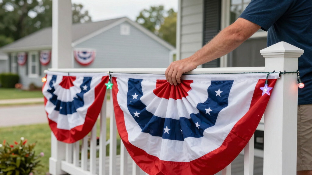 patriotic American flag decorations