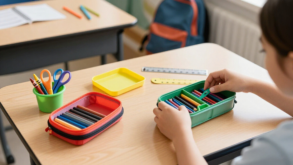 kids' school supply organizers