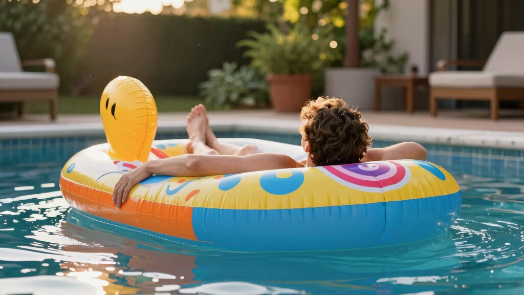 inflatable pool floats