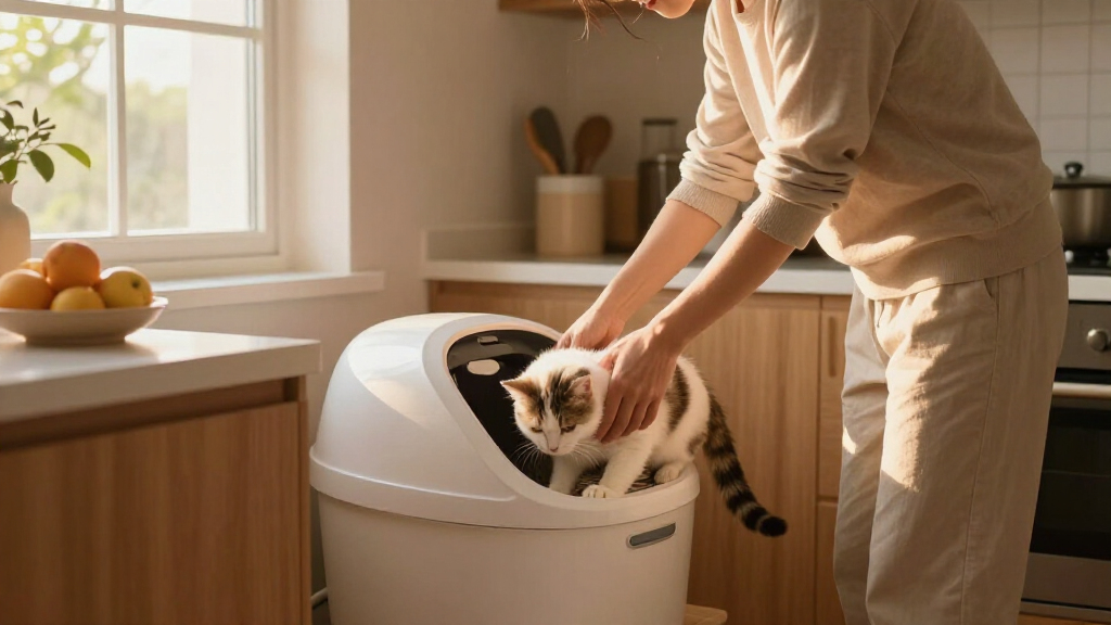 best automatic litter box for single-parent homes