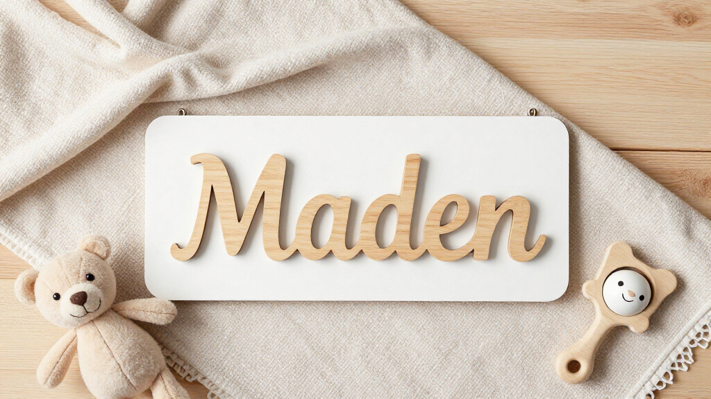 personalized crib name sign