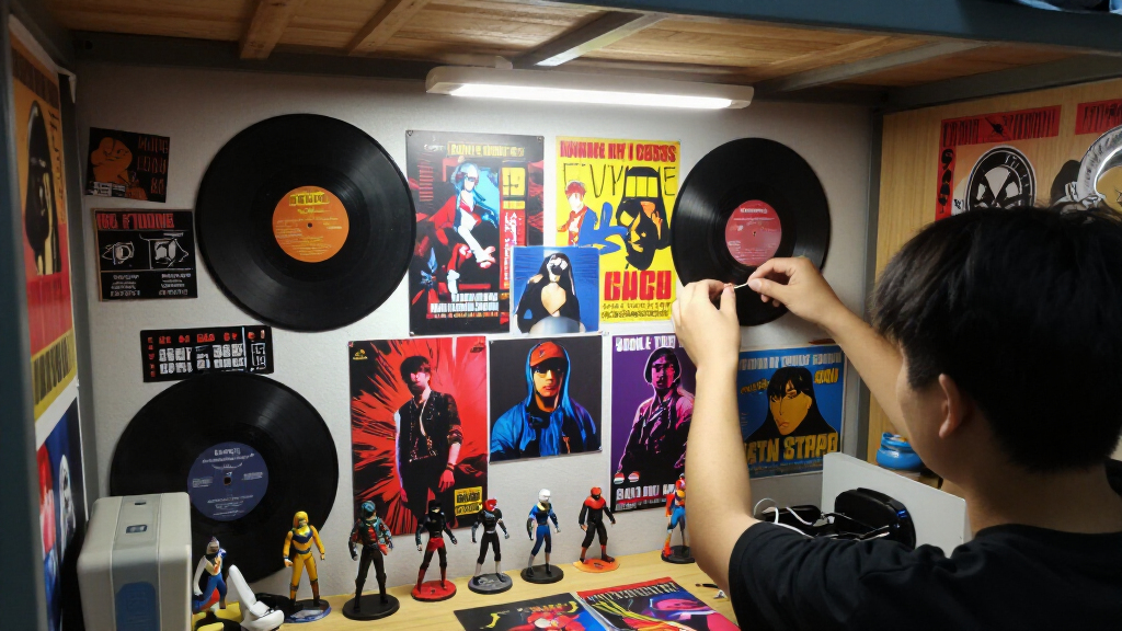 pop culture themed dorm decor