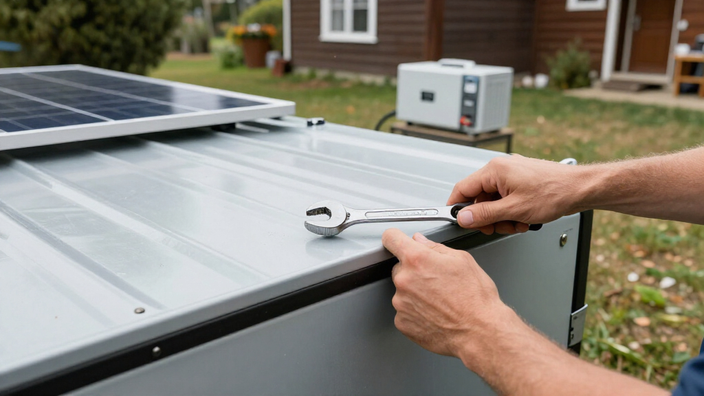 generator enclosure for rural homes