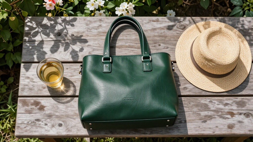 premium vegan leather handbags