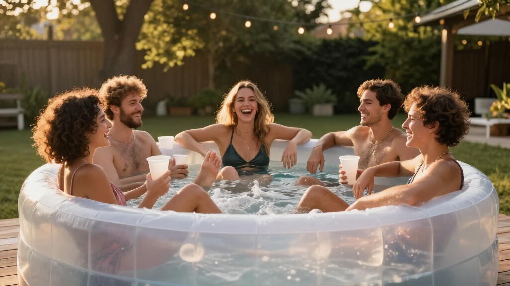 best 6 person inflatable hot tub