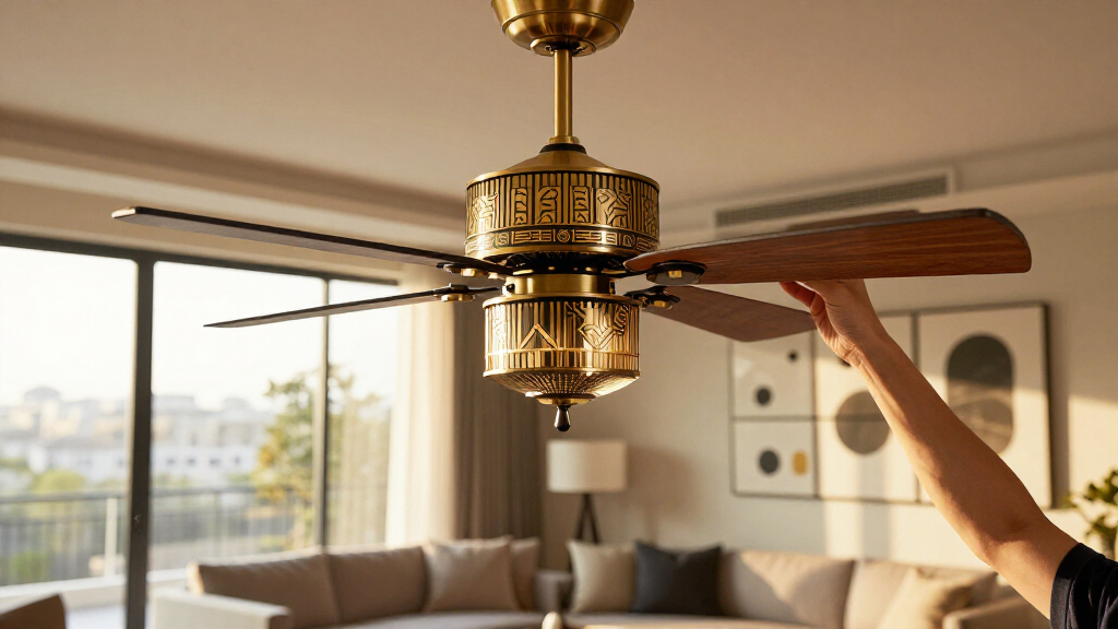 art deco ceiling fans