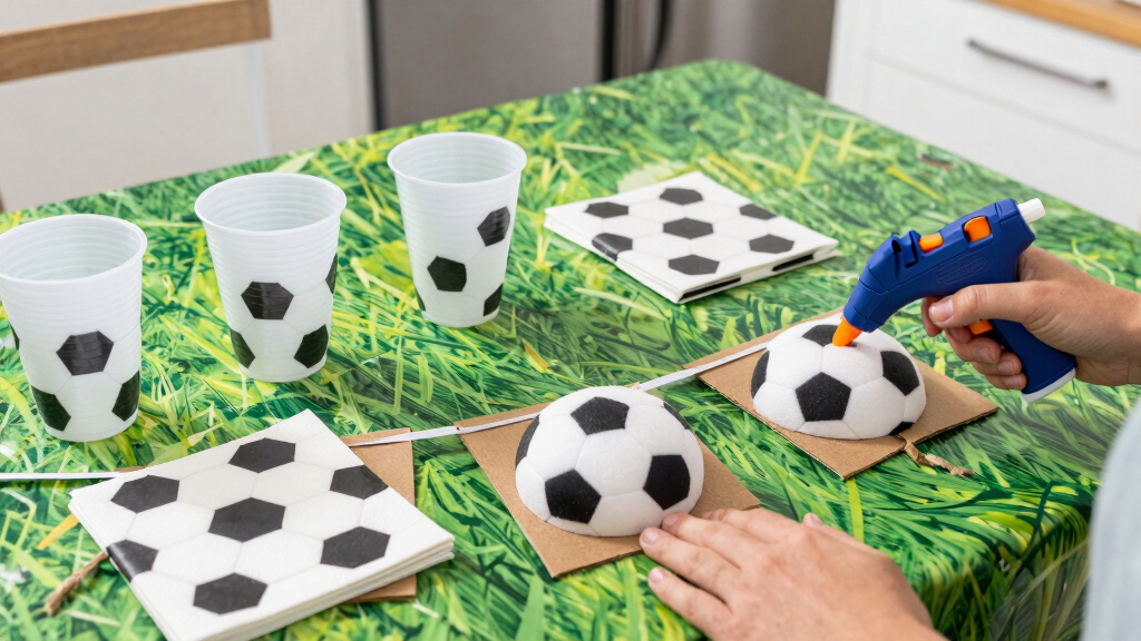 soccer-themed party supplies