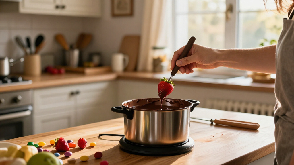 electric candy melting pots