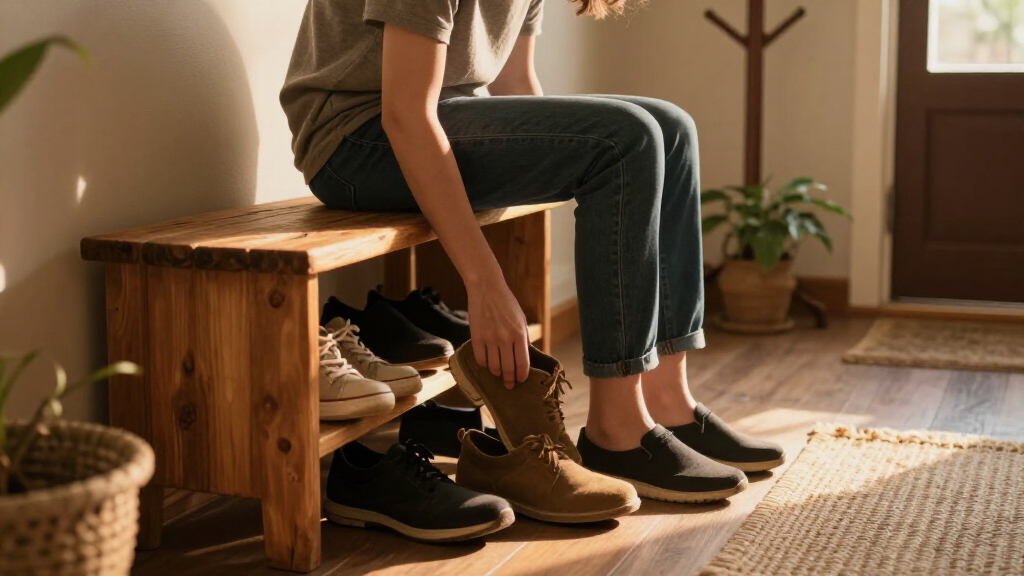 best shoe storage bench entryway