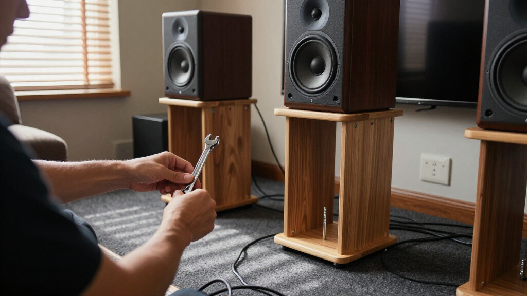 best speaker stands for bookshelf speakers in theater room