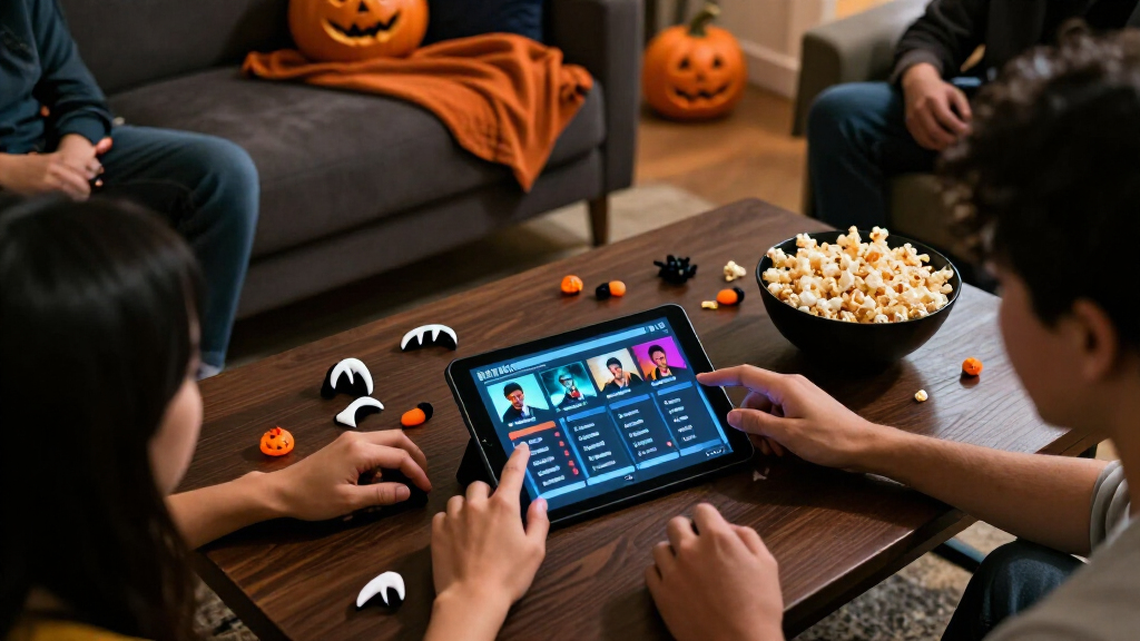 Halloween movie trivia games