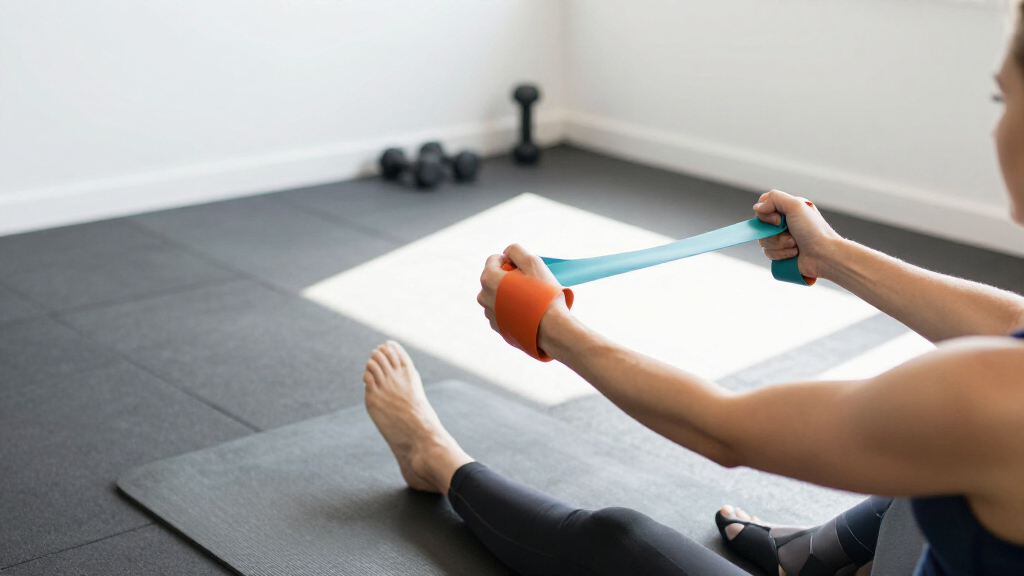 compact resistance bands for beginners