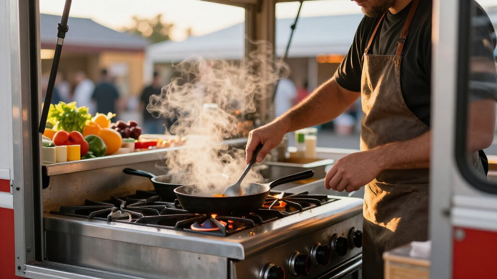 best commercial gas ranges for food trucks