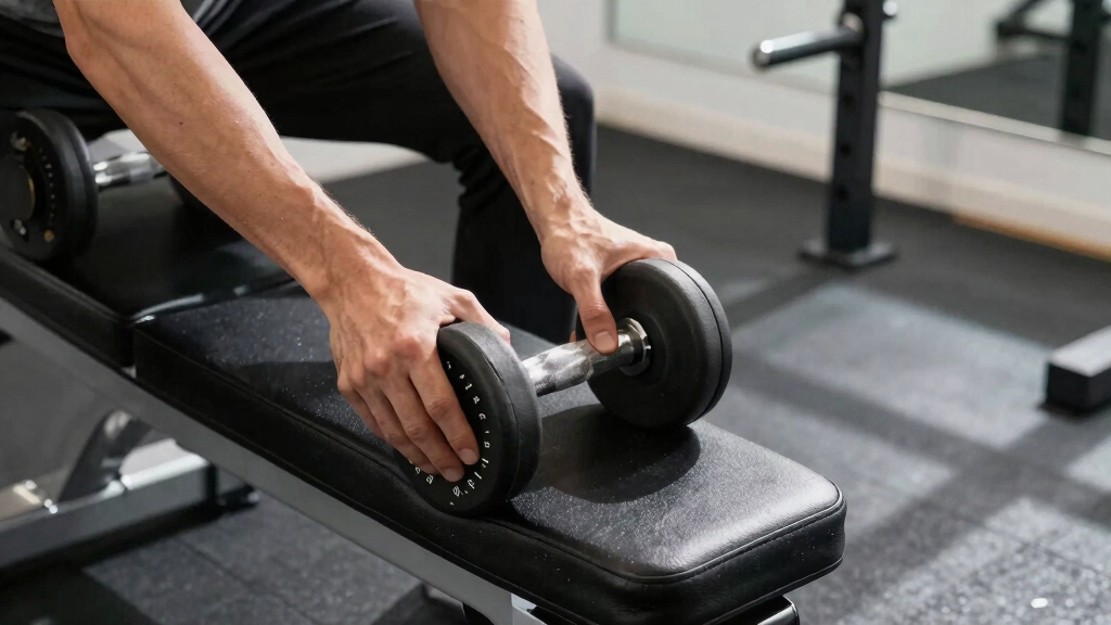 compact adjustable dumbbells