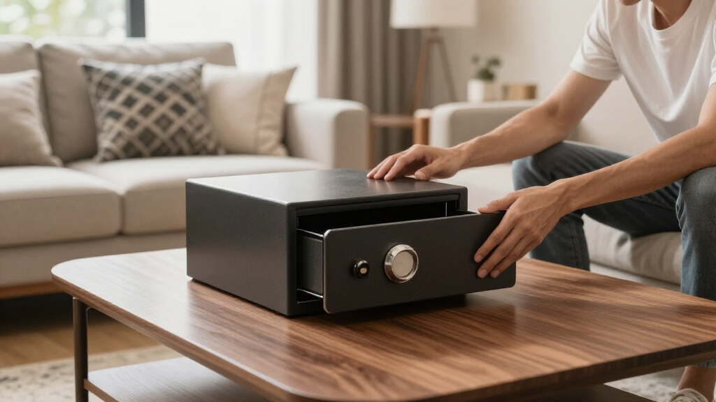 hidden safe furniture for valuables