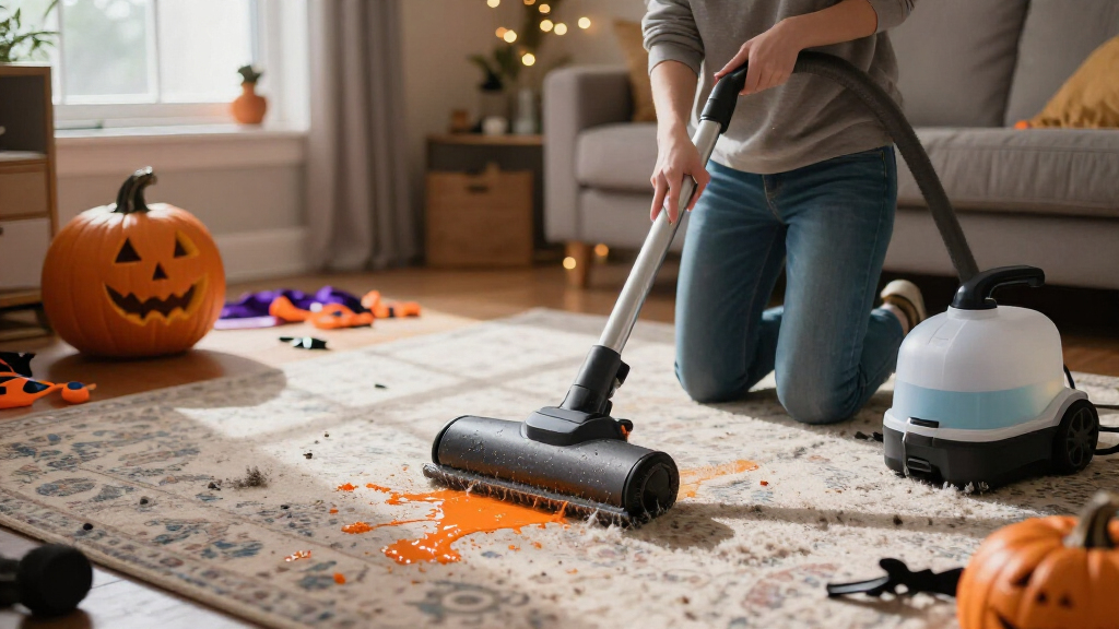 carpet cleaners for Halloween party stains