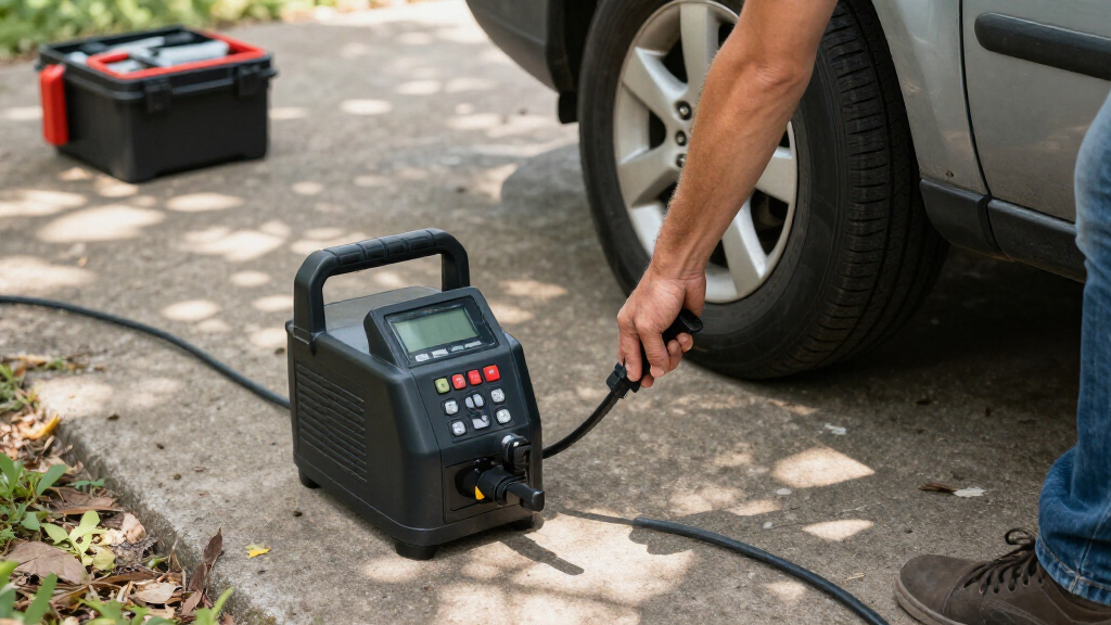 best tire inflator portable heavy duty