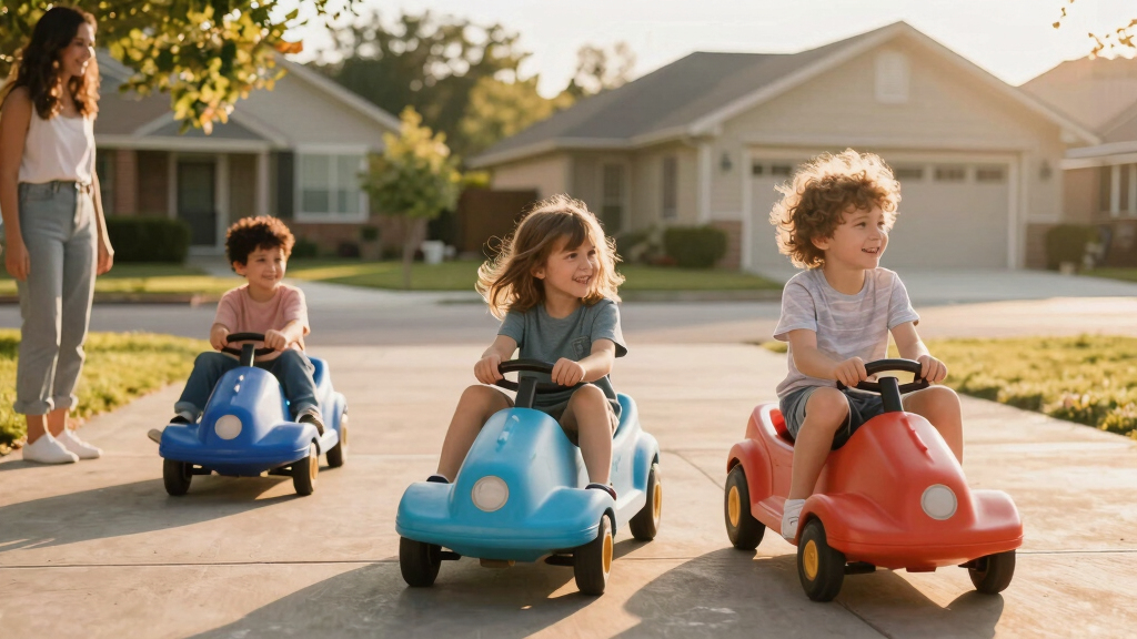 kids ride on race cars