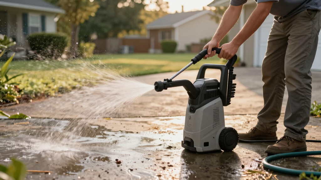 electric pressure washer heavy duty
