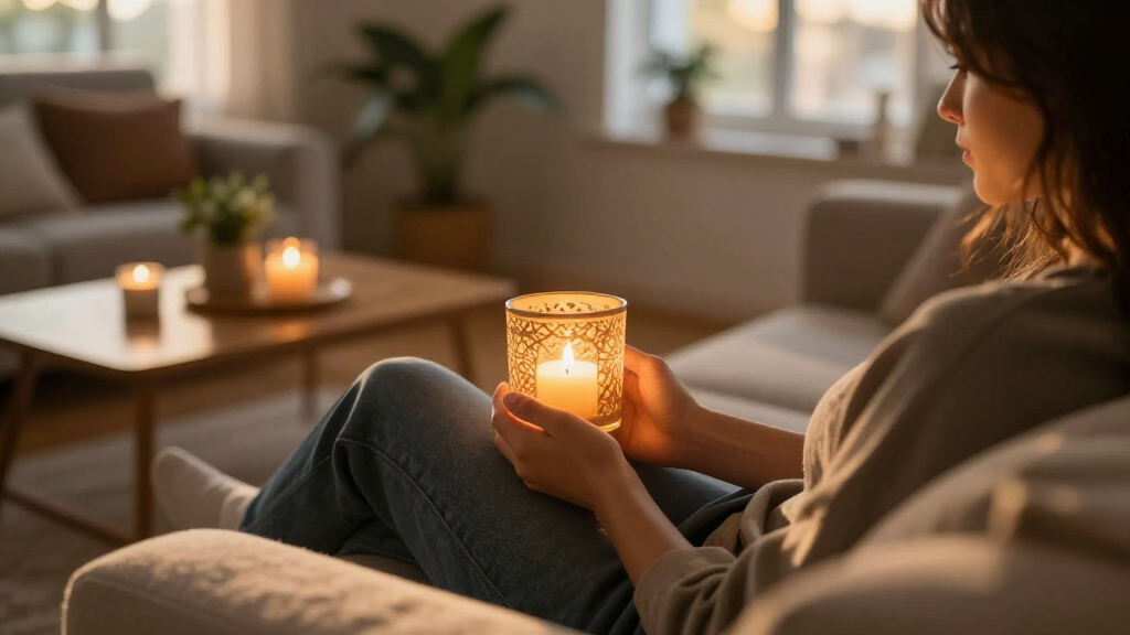decorative LED candle holders
