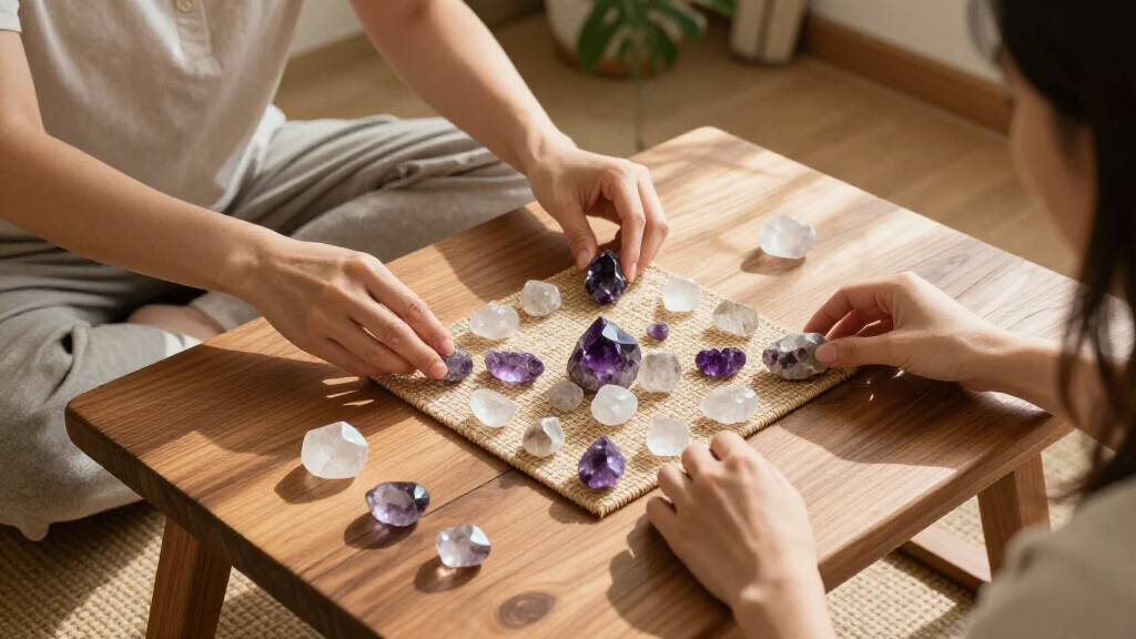 crystal grids for meditation