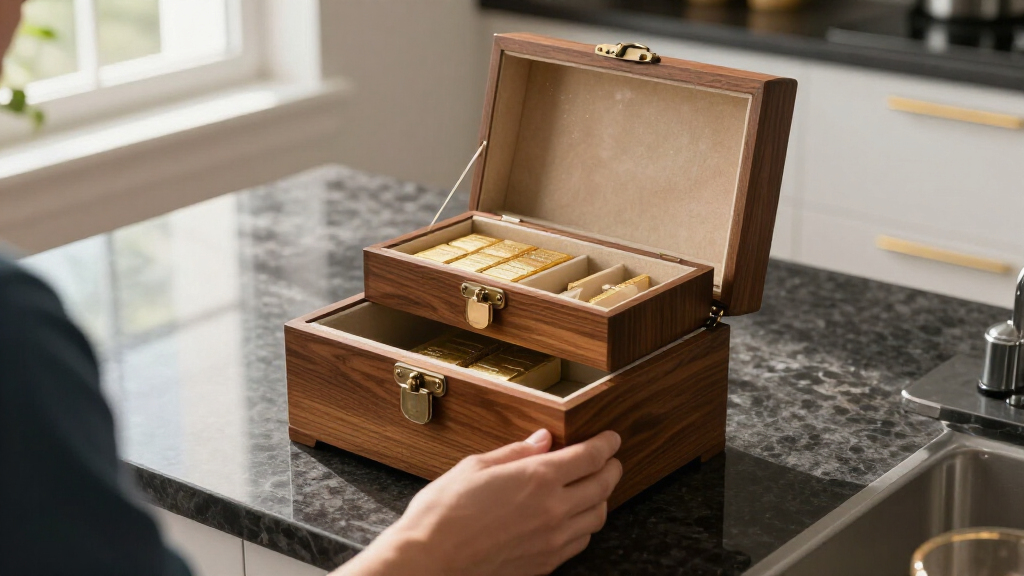 best bullion storage box with lock
