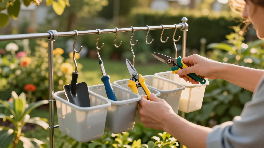 garden tool storage organizers