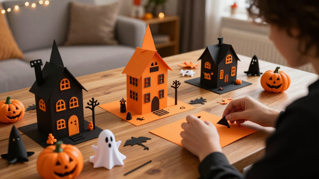 best Halloween village decorations