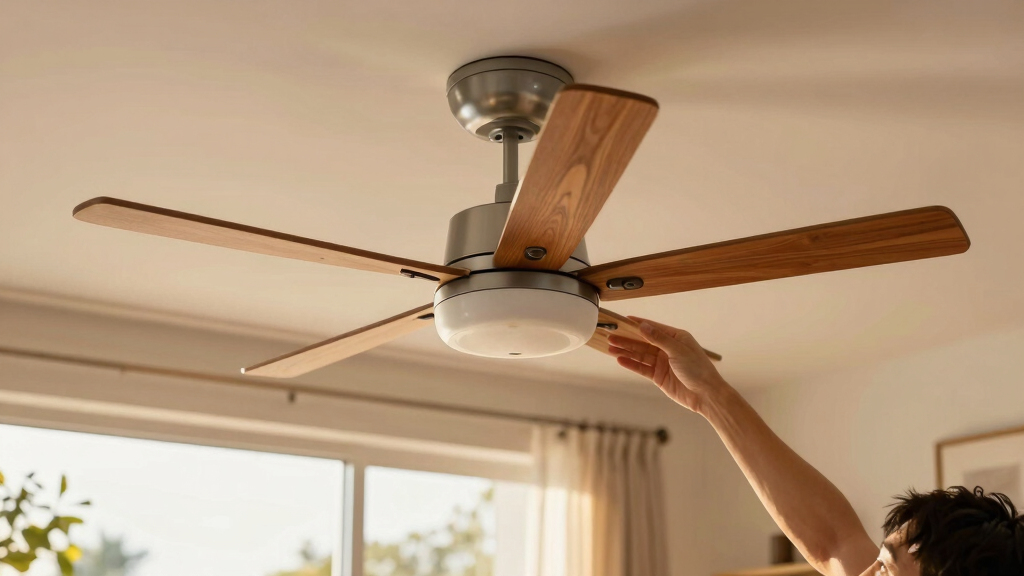comparing ceiling fan blade materials wood metal or plastic