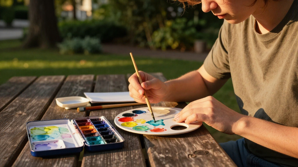 professional watercolor paint sets